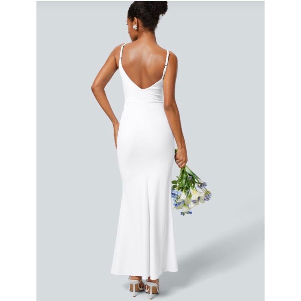 Halara Softlyzero Airy Backless Adjustable Strap … - image 2